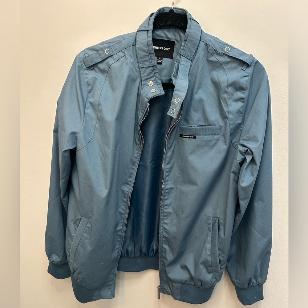 Members Only Classic Iconic Racer Oversized Jacket